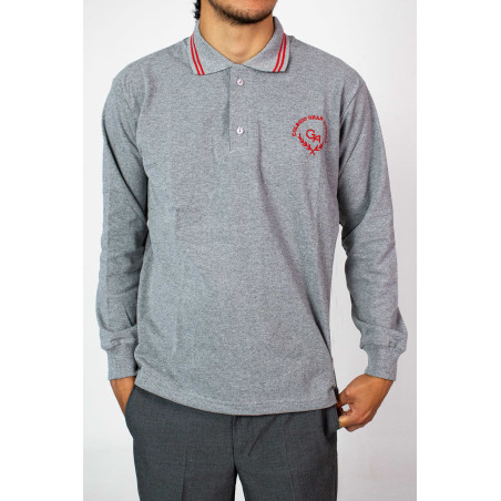 POLERA PIQUE MANGA LARGA