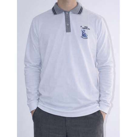 POLERA PIQUE MANGA LARGA
