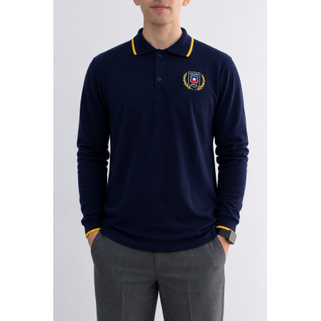 POLERA PIQUE MANGA LARGA