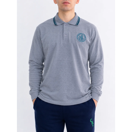 POLERA PIQUE MANGA LARGA
